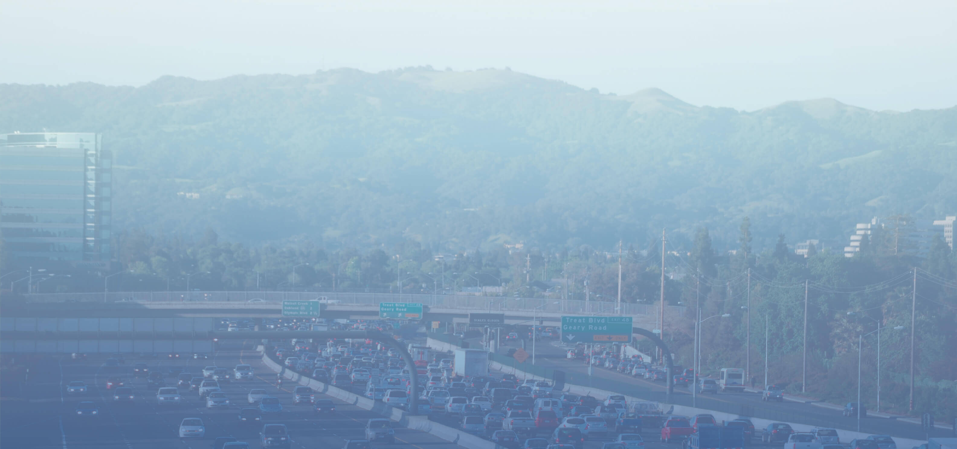 Stylized photo of the project corridor